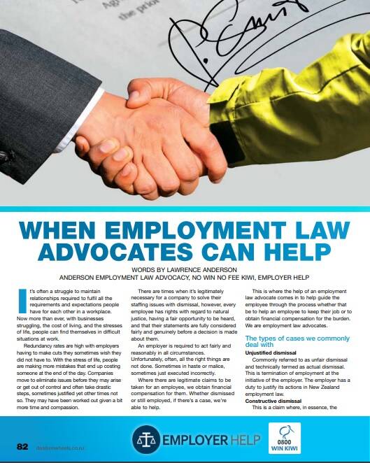 Employment Law Advocates